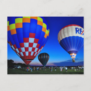 Seaside Hot Air Balloon Festival FL Postcard Postkarte