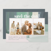 Seaside Ocean Glass | 3 FOTO SAVE THE DATE