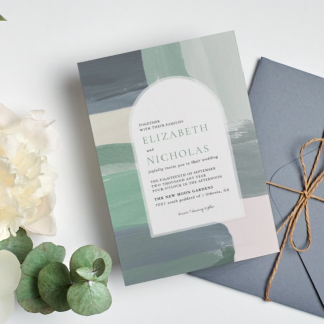 Seaside Ocean Glass | Einladung von Boho (Von Creator hochgeladen)