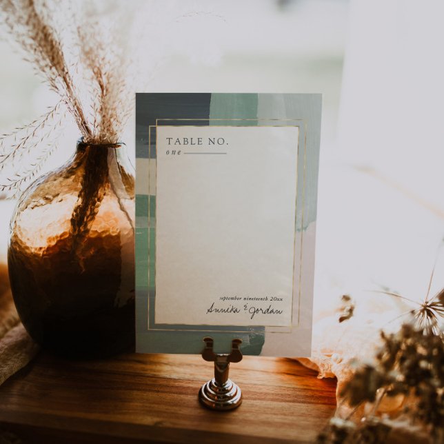 Seaside Ocean Glass | TISCHNUMMER (Von Creator hochgeladen)