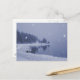 Seaside Snowfall Postcard Postkarte (Vorderseite/Rückseite Beispiel)
