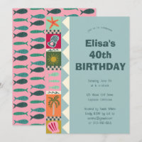 Seaside Soiree BIRTHDAY PARTY Modernes Niedliches