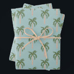 Seaside Soiree Palm Trees Blue Niedlich CUSTOM Geschenkpapier Set<br><div class="desc">Maßgeschneidertes Packpapier! Handgemachte Kunst für Sie! Ideal für ein Brautparty am Strand, Junggeselinnen-Abschied, Verlobungsfeier oder Geburtstag. Vollständig anpassbar! VIELEN DANK FÜR DIE UNTERSTÜTZUNG UNABHÄNGIGER KÜNSTLER! Alle Kunstwerke und Designs werden von mir erstellt. Ich Liebe, zeichnen und zu malen! Danke, dass Sie mit mir einkaufen und meine Kreativität unterstützen! :) Karo...</div>
