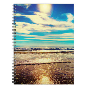 Seaside-Sonnenlicht-Notebook Notizblock