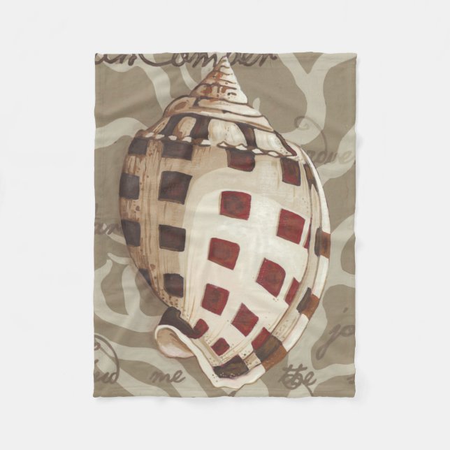 Seaside Sonnet I Fleecedecke (Vorderseite)