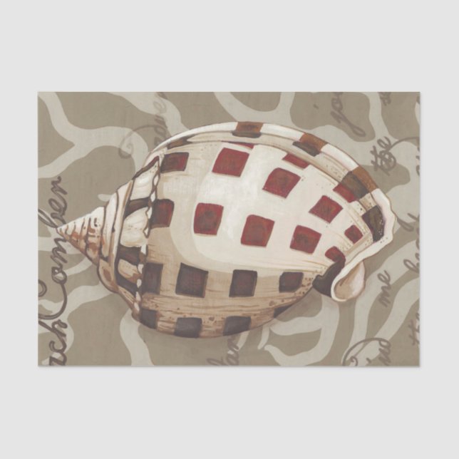 Seaside Sonnet I Seidenpapier (Vorderseite)