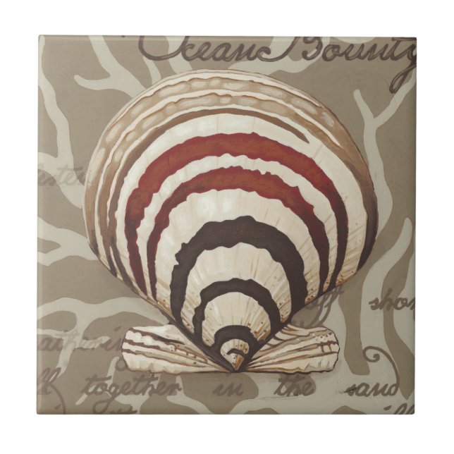 Seaside Sonnet II Fliese (Vorderseite)