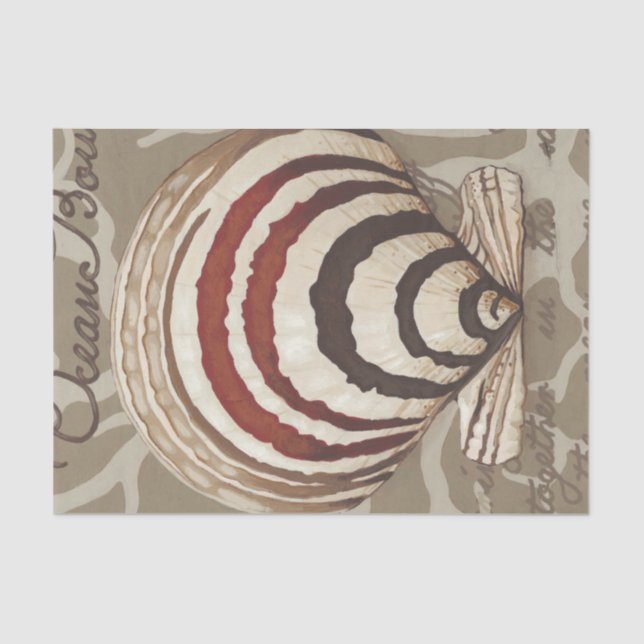 Seaside Sonnet II Seidenpapier (Vorderseite)