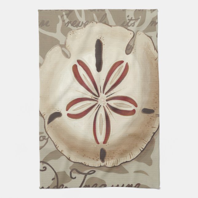 Seaside Sonnet III Handtuch (Vertikal)