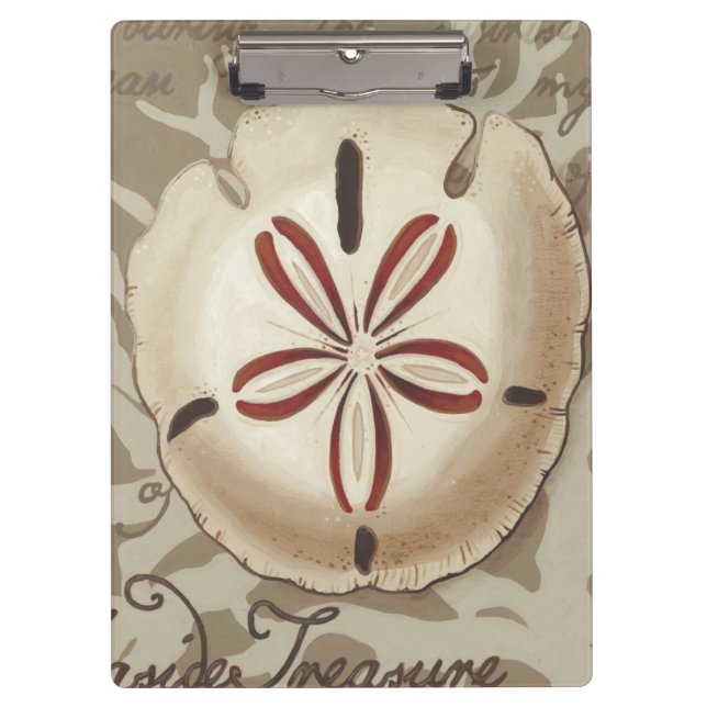 Seaside Sonnet III Klemmbrett (Vorderseite)