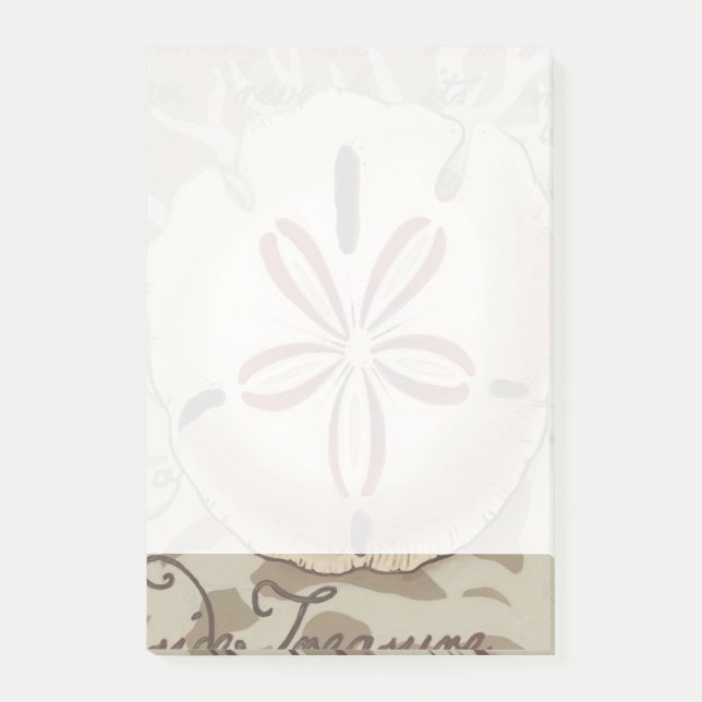 Seaside Sonnet III Post-it Klebezettel (Vorderseite)