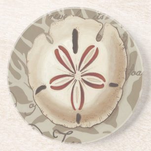 Seaside Sonnet III Sandstein Untersetzer