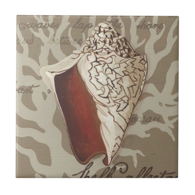 Seaside Sonnet IV Fliese (Vorderseite)