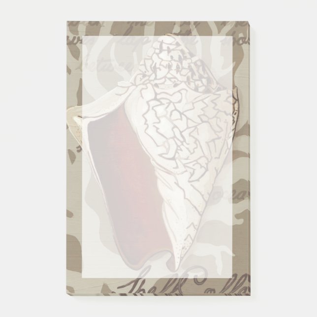 Seaside Sonnet IV Post-it Klebezettel (Vorderseite)