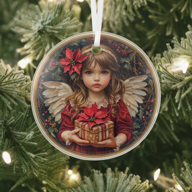 Season of Giving – Angel of Christmas Grace Ornament Aus Glas (InSitu)