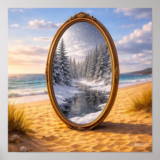 Seasonal Mirror Poster (Vorne)