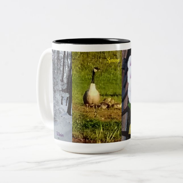 Seasonal mug zweifarbige tasse (Vorderseite Links)