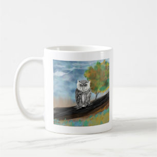 Seasonal Owl Print Baby Kaffeetasse