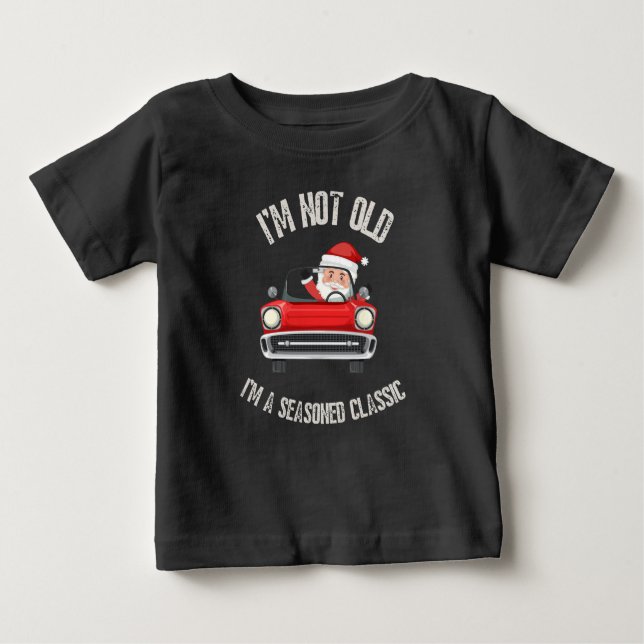 Seasoned classic not old Cruise in holiday car Baby T-shirt (Vorderseite)