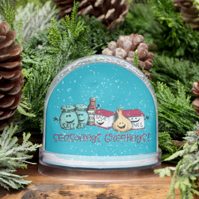 Seasonings Greetings Spices Cute Schneekugeln (Winter)
