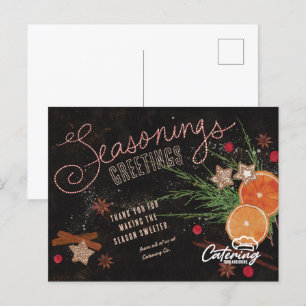 Seasonings Grußkarten Business Holiday Postkarten
