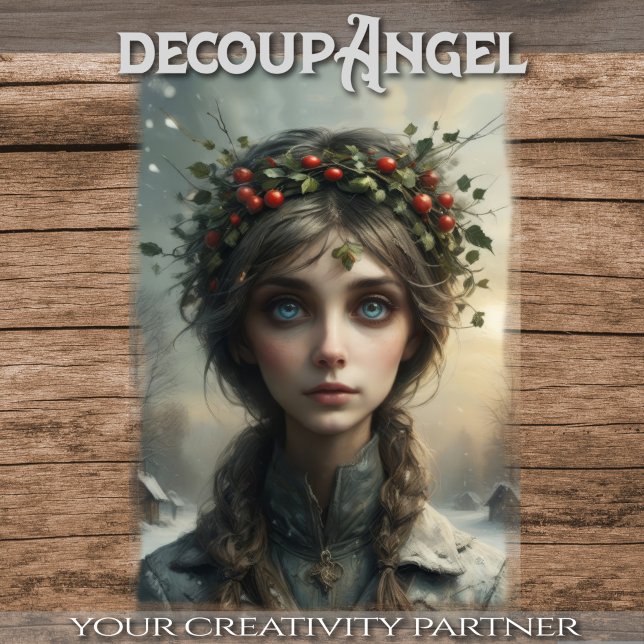 Seasons - 4 von 4 - Winter - Decoupage - Seidenpapier (Von Creator hochgeladen)