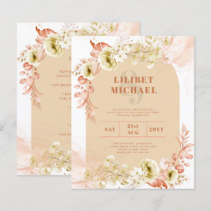 Seasons Fall Earthen Mix Boho Floral Wedding