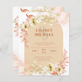 Seasons Fall Earthen Mix Boho Floral Wedding