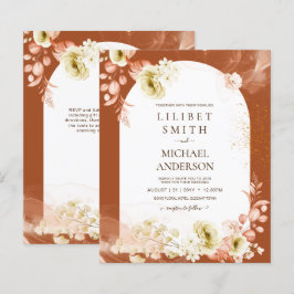 Seasons Fall Earthen Mix Boho Floral Wedding