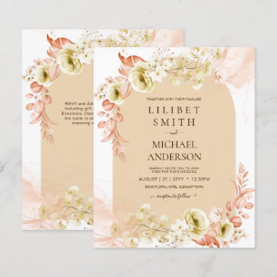 Seasons Fall Earthen Mix Boho Floral Wedding