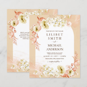 Seasons Fall Earthen Mix Boho Floral Wedding