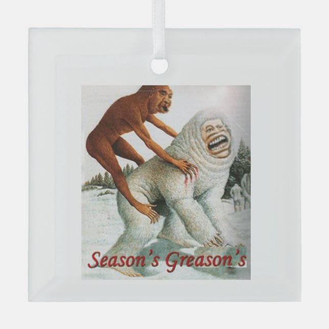 Seasons Ggründe Meme Ornament (Vorderseite)