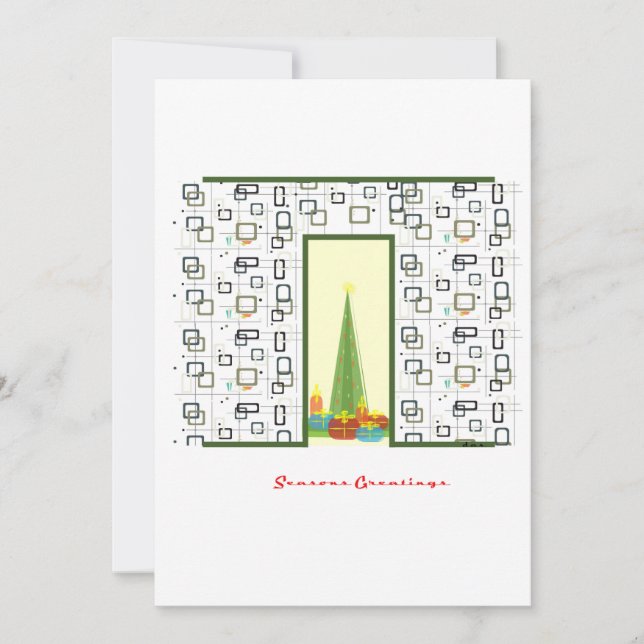 Seasons Greatings Feiertagskarte (Vorderseite)