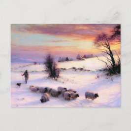 Season's Greetings. Fine Art Christmas Postcards Feiertagspostkarte