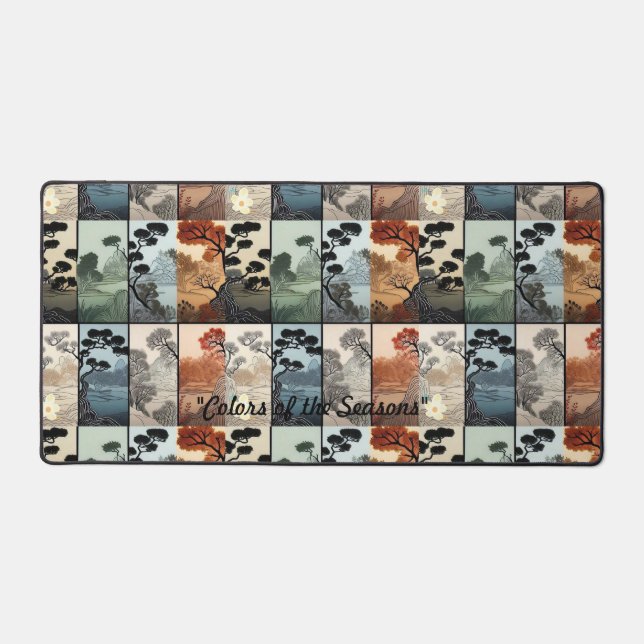 "Seasons in Harmony" Schreibtischunterlage (Vorderseite)