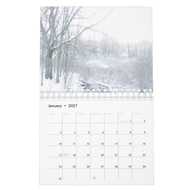 Seasons-Kalender Kalender (Jan 2027)