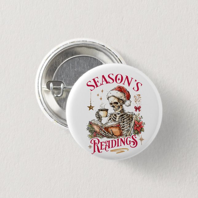 Season's Readings  Button (Vorne & Hinten)