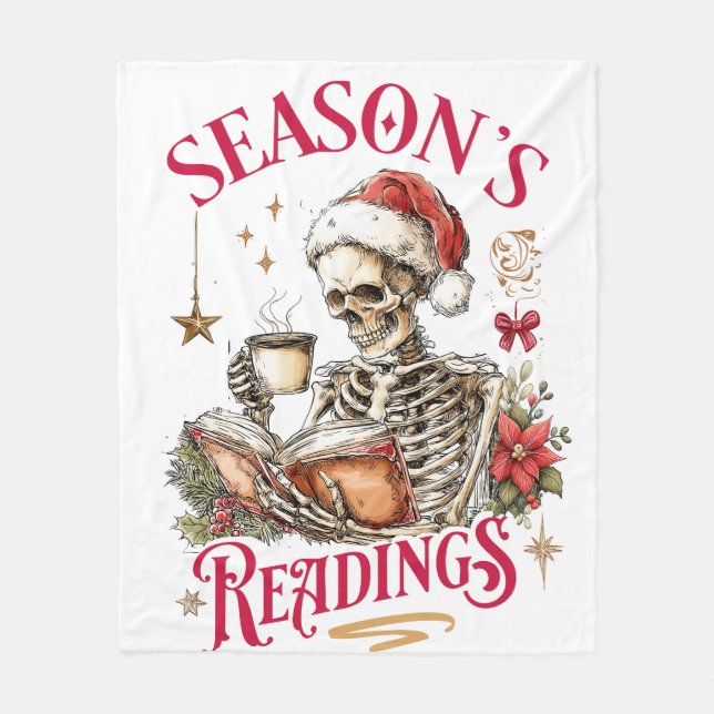 Season's Readings  Fleecedecke (Vorderseite)