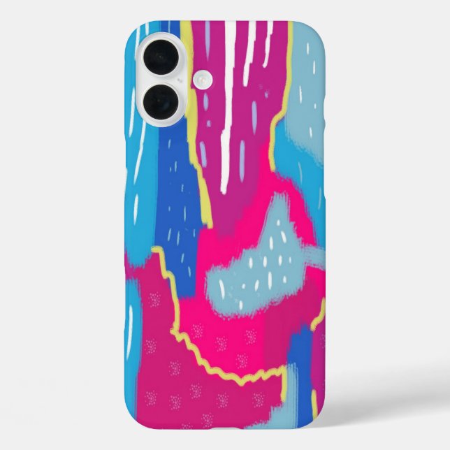 Seasons Scapes Abstrakt Case-Mate iPhone Hülle (Rückseite)