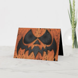 Seasons Screamings Halloween Pumpkin Karte