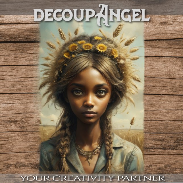 Seasons Sisters - 2 von 4 - Sommer - Decoupage - Seidenpapier (Von Creator hochgeladen)