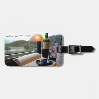 Seat61 TGV Gepäckaufkleber Gepäckanhänger