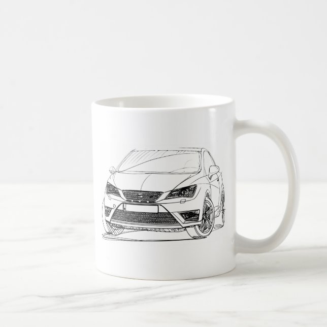 Seat Ibiza Cupra 2013 Kaffeetasse (Rechts)