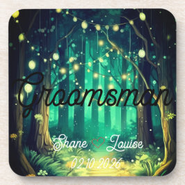 Seating Name Tag Wedding Getränkeuntersetzer