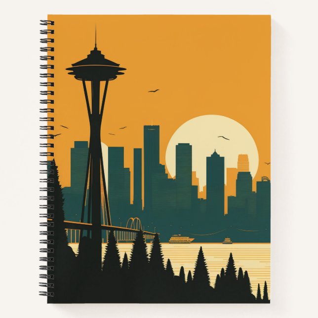 SEATTLE #1 NOTIZBUCH (Vorderseite)