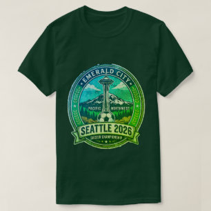 Seattle 2026 Weltmeisterschaft Austragungsort Vint T-Shirt