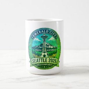 Seattle 2026 Weltmeisterschafts-Gastgeberstadt Vin Kaffeetasse