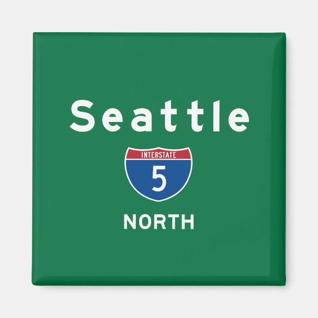 Seattle 5 magnet (Vorne)