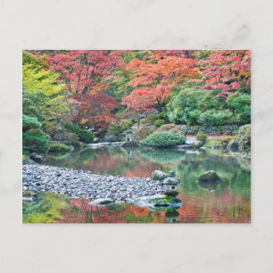 Seattle, Arboretum Japanese Garden Postkarte