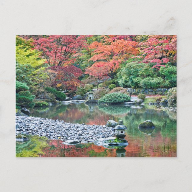 Seattle, Arboretum Japanese Garden Postkarte (Vorderseite)
